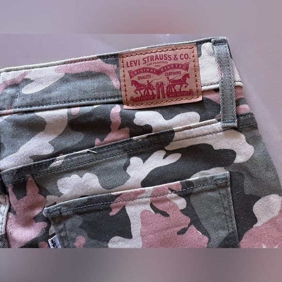 Levi’s 721 High-rise camo skinny jeans 720 high rise skinny pants jeans - Picture 13 of 16